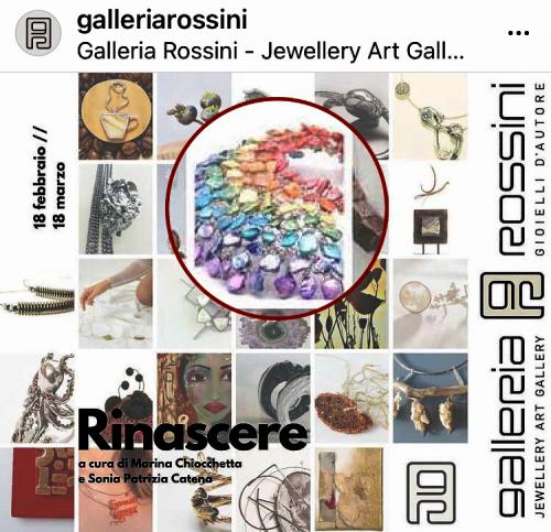 Exhibition RINASCERE at Galleria Rossini